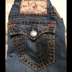 MENS True Religion Billy Super T Jeans