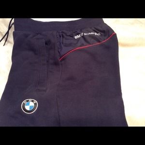 MENS PUMA BMW TRACK PANTS