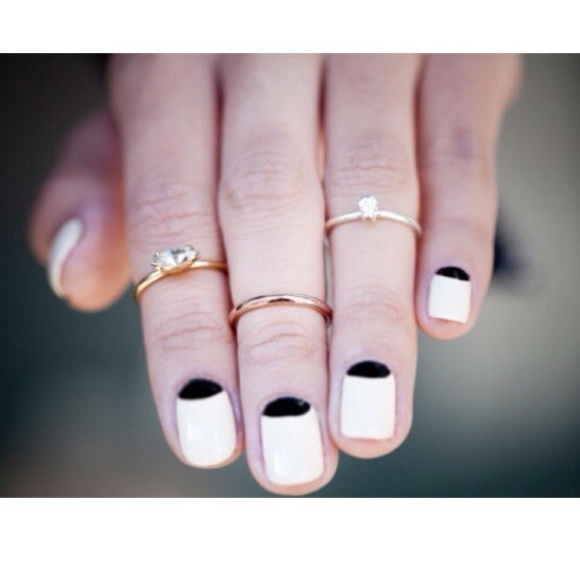 • SOLD • Mini Skull Rose Gold Ring - Picture 2 of 4