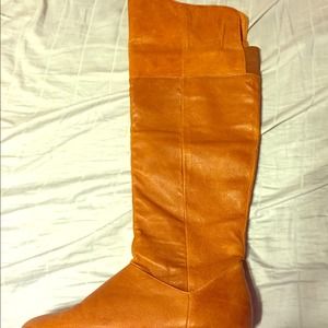 Brown Leather Boots
