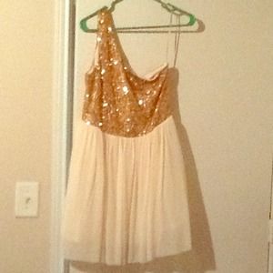 ASOS Size 10 One shouldered sequin dress