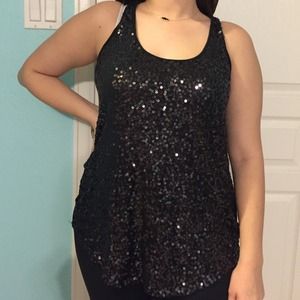 Sequins racerback