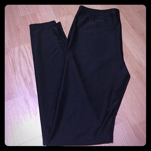 Black high waist leggings