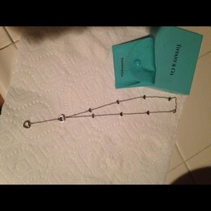 Tiffany heart lariat necklace