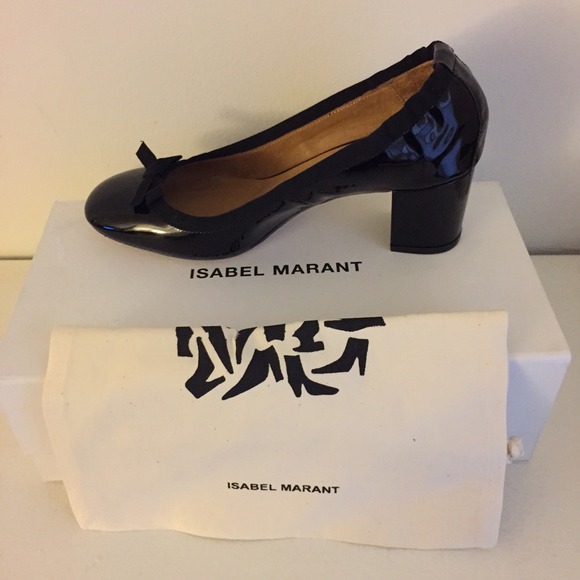 Isabel Marant black patent leather pump FR36 - Picture 4 of 4