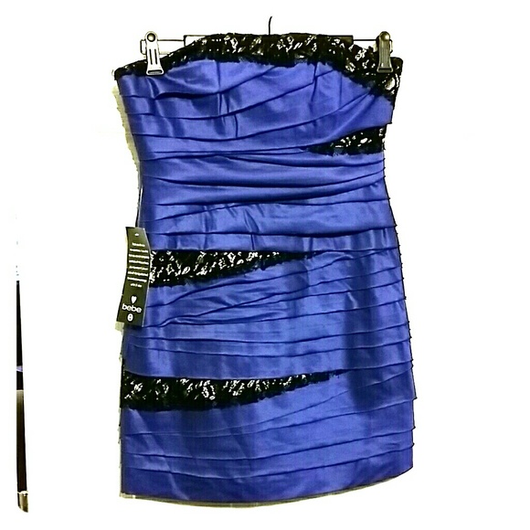 NWT Bebe Purple Dress!  Size Small
