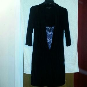 Black and white dress