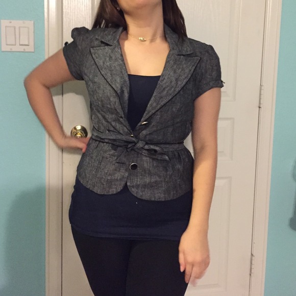 Short sleeve jacket