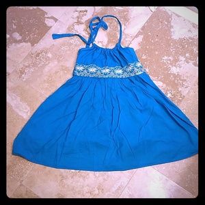 Bright Blue Sun Dress!  Charlotte Russe!  Sz L