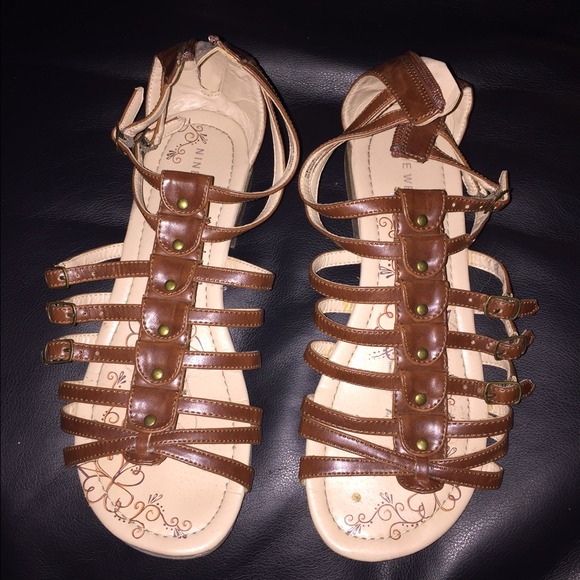 Brown Nine West Sandals