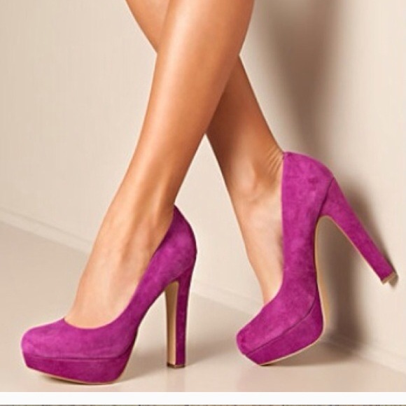 Steve Madden Beasst Pumps Fuschia NWOT