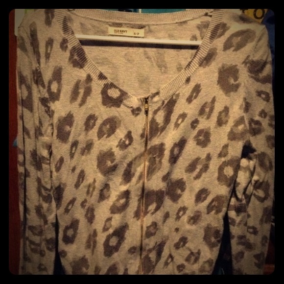 Zip up cardigan
