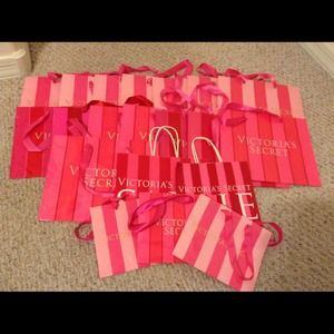 Lot of Victoria's Secret bags