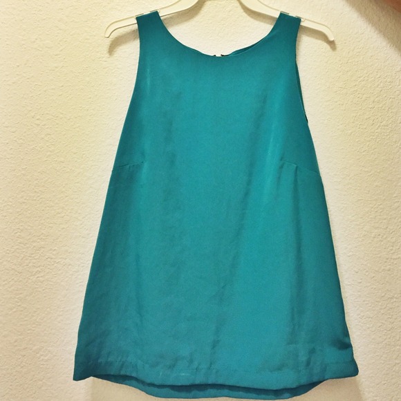 Topshop Green Tank