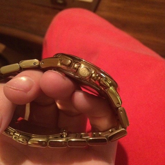 MK gold watch main image 4