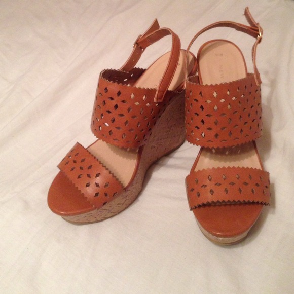 Brown Wedges New Look