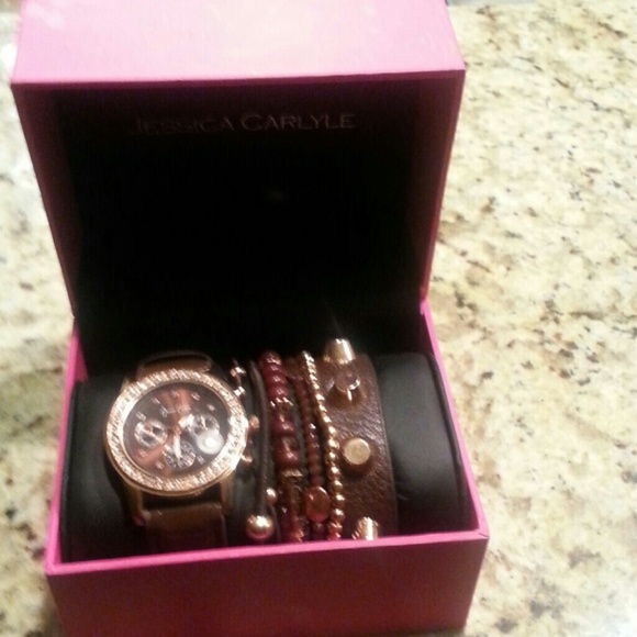 Jessica a Carlyle watch and bracelet set new - Picture 1 of 3