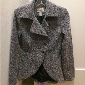 Forever Love 21 Gray Military Coat Jacket XS