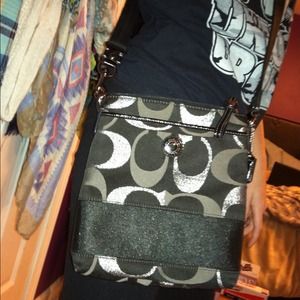 Coach cross-body purse