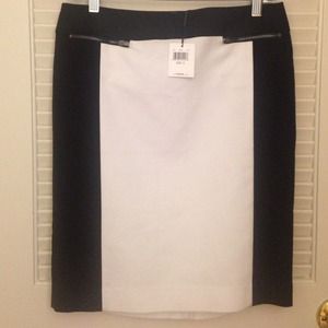 Calvin Klein black and white skirt
