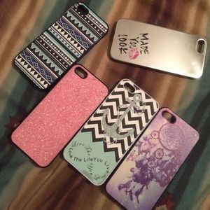 Iphone 5/5s cases.