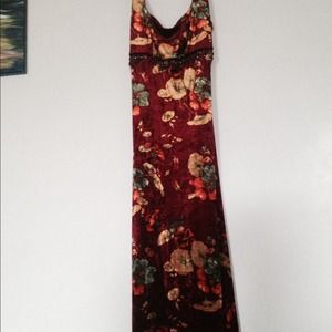 Vintage Betsy Johnson dress beaded fringe w/ tags.