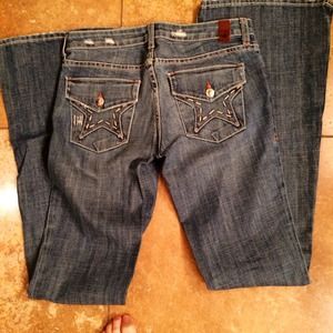 Peoples liberation jeans sz 25 x 34!