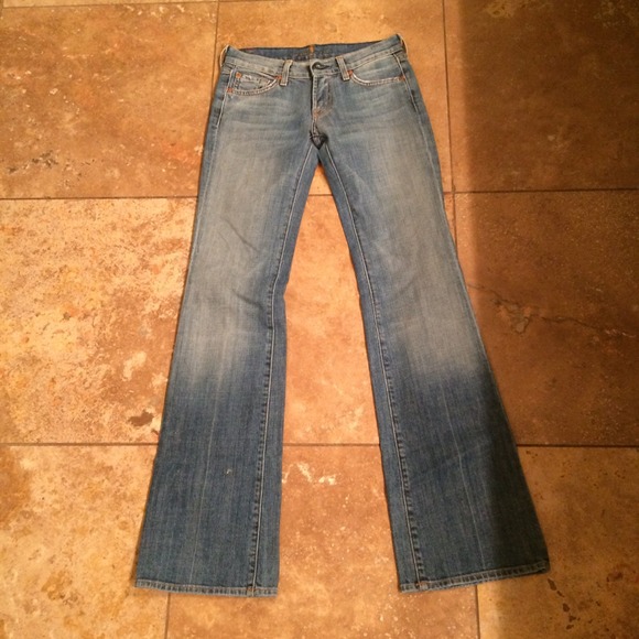 7 for all mankind jeans 24x32 MINT! - Picture 2 of 2