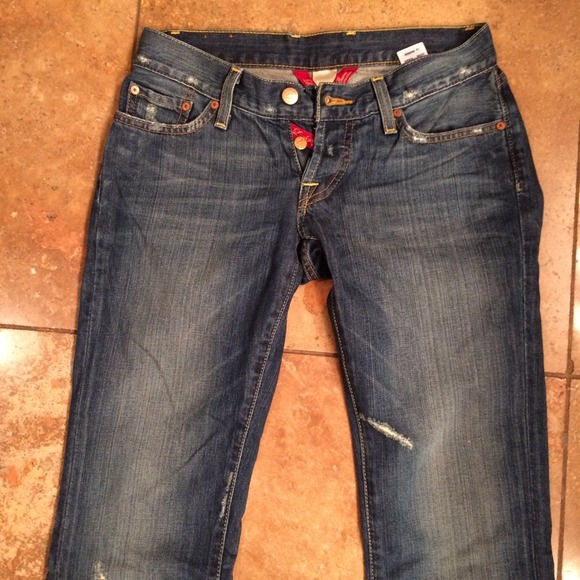 New Lucky brand lil Maggie jeans sz 25x 33