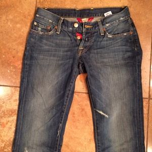 New Lucky brand lil Maggie jeans sz 25x 33