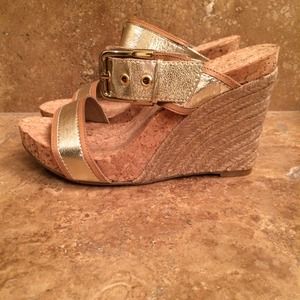 Arturo Chiang wedge sandals NEW sz 7.5