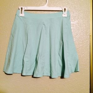 Light blue skirt