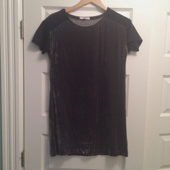 MADEWELL Velvet shift dress 😍