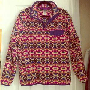 NWOT Aztec pattern Patagonia Synchilla jacket