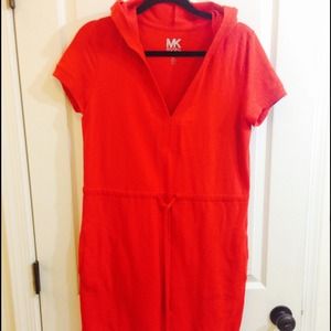 Michael Kors hooded dress