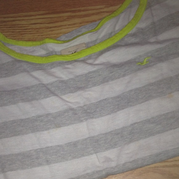 Hollister 3/4 butterfly shirt!
