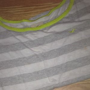 Hollister 3/4 butterfly shirt!