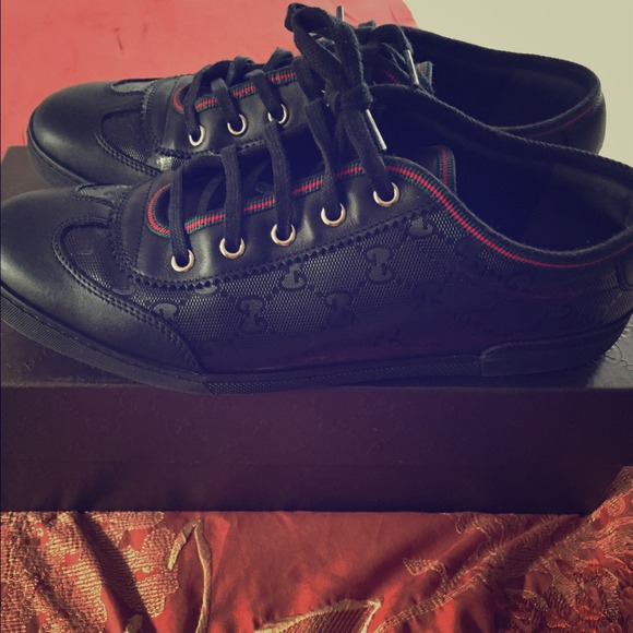 gucci barcelona trainers
