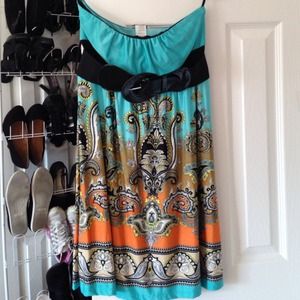 Brand new strapless dress!