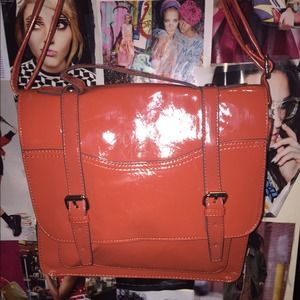 BRAND NEW Orange Satchel Purse‼️