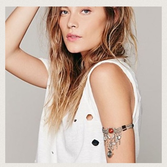 Free people upper skinny tie arm cuff