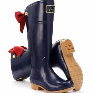 Joules Wellington Navy Rain Boots