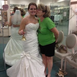 David's Bridal wedding gown. Never worn! Brand new