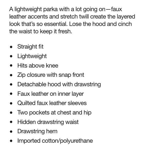 Victoria Secret Layered Parka Army Green - Picture 2 of 3