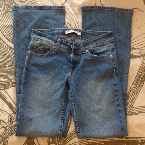 SOLD. Slightly Flared Jeans - Picture 1 of 2