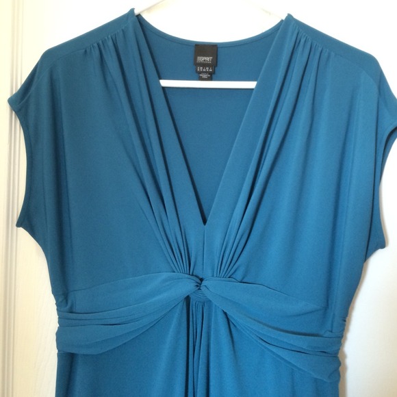 Esprit Collection Teal Dress - Picture 2 of 3
