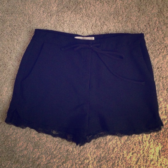 Forever 21 Black Lace Shorts