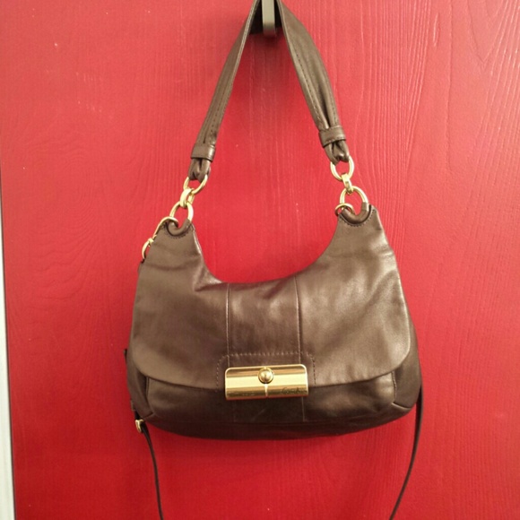 Coach Kristin Hippy Bronze Crossbody