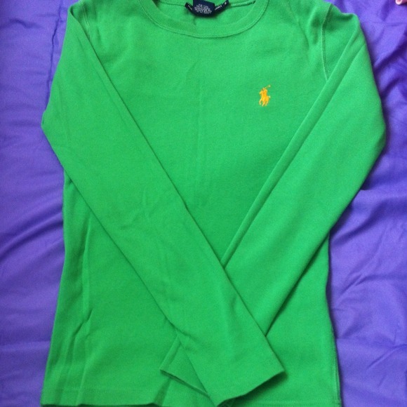 Green Ralph Lauren long sleeve