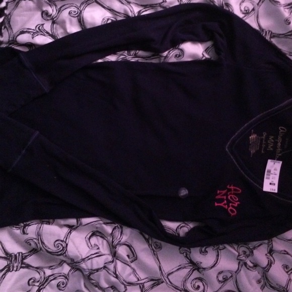 Aeropostale Blue V-Neck Shirt